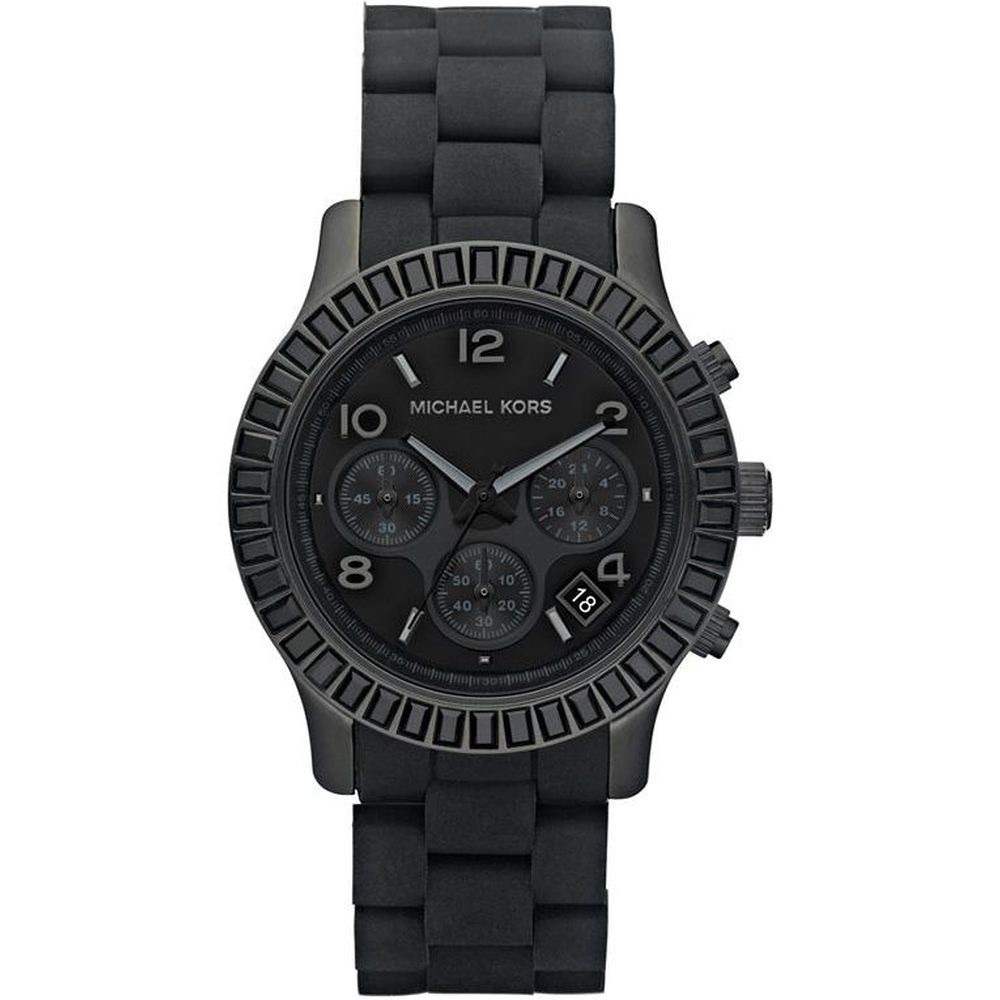 Michael Kors All Black Runway Watch